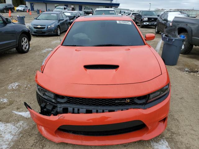 2C3CDXGJ3MH524385 - 2021 DODGE CHARGER SCAT PACK ORANGE photo 5