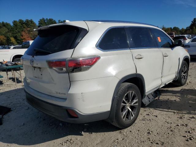 5TDJKRFH2GS264571 - 2016 TOYOTA HIGHLANDER XLE Սպիտակ լուսանկար 3
