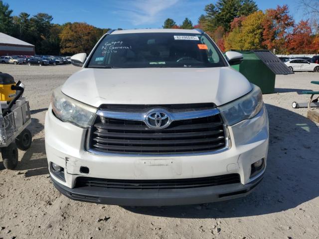 5TDJKRFH2GS264571 - 2016 TOYOTA HIGHLANDER XLE Սպիտակ լուսանկար 5