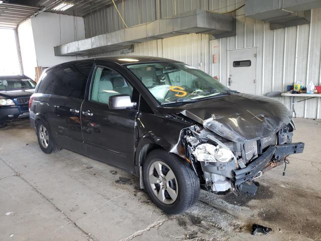 5N1BV28U37N129906 - 2007 NISSAN QUEST S GRAY photo 4