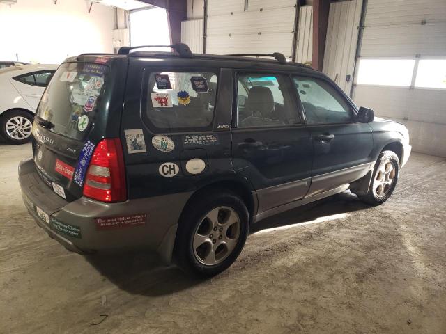 JF1SG65694G765523 - 2004 SUBARU FORESTER 2.5XS Зеленый фото 3
