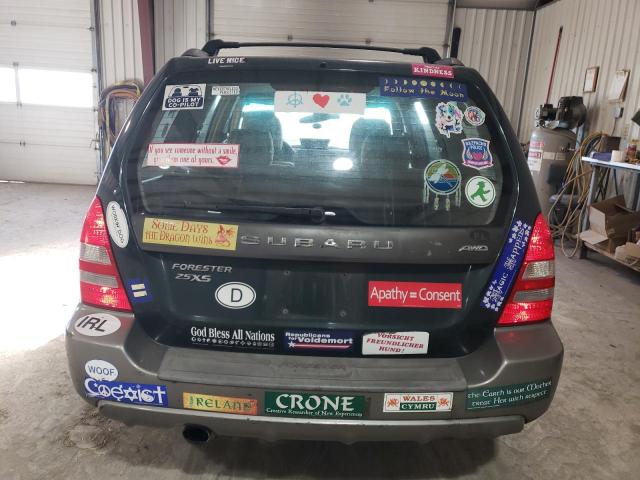 JF1SG65694G765523 - 2004 SUBARU FORESTER 2.5XS Зеленый фото 6