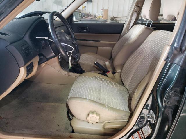 JF1SG65694G765523 - 2004 SUBARU FORESTER 2.5XS Зеленый фото 7