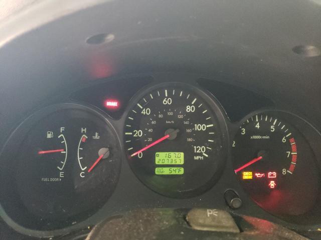 JF1SG65694G765523 - 2004 SUBARU FORESTER 2.5XS Зеленый фото 9