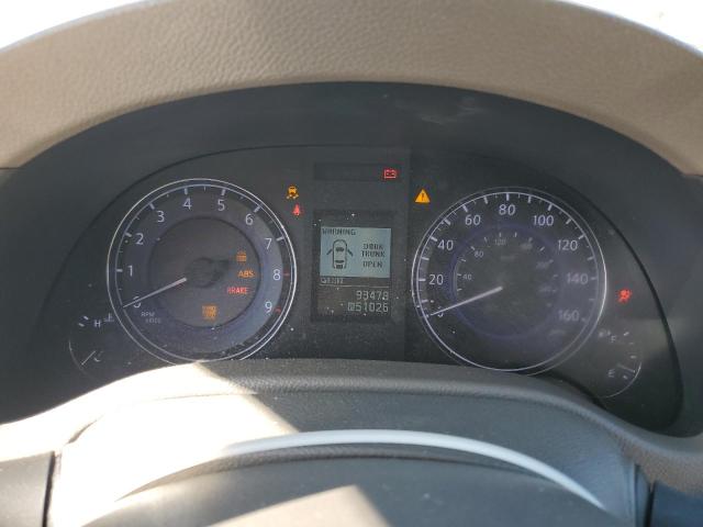 JN1CV6AP7AM201551 - 2010 INFINITI G37 BASE 白色 照片 9