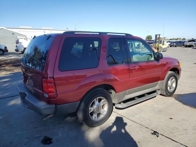1FMYU60E83UB47648 - 2003 FORD EXPLORER SPORT წითელი ფოტო 3