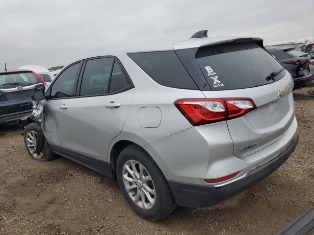 3GNAXHEV8JL396273 - 2018 CHEVROLET EQUINOX LS SILVER photo 2