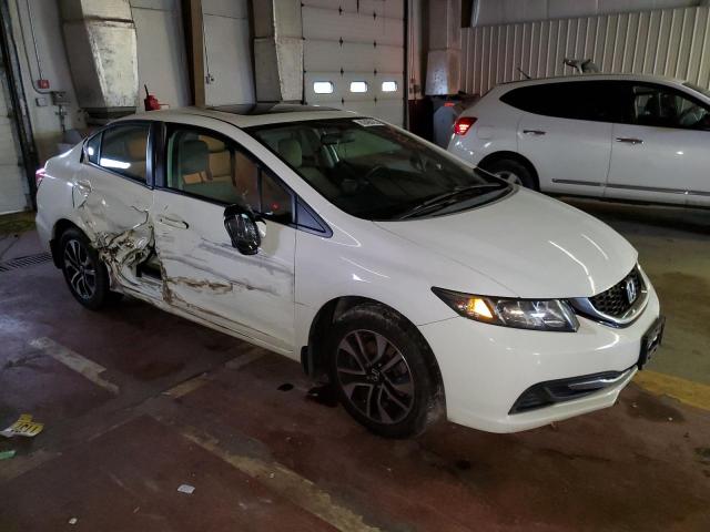 19XFB2F88FE220483 - 2015 HONDA CIVIC EX WHITE photo 4