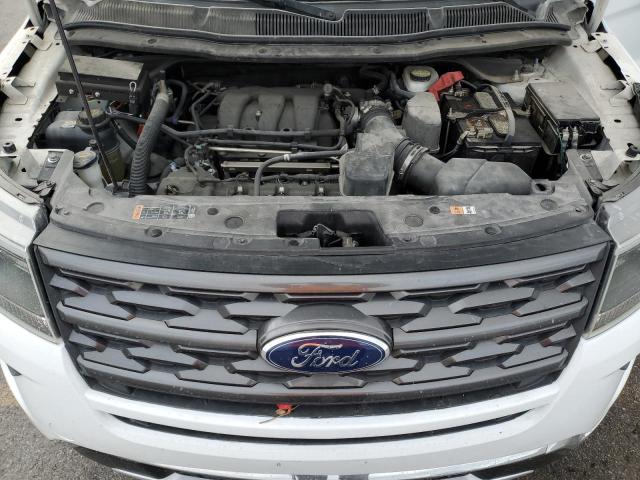 1FM5K8AR7HGE01247 - 2017 FORD EXPLORER POLICE INTERCEPTOR WHITE photo 11