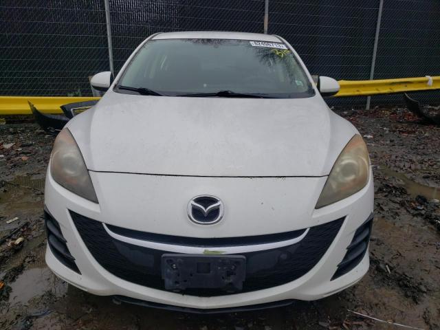 JM1BL1SG4A1173547 - 2010 MAZDA 3 I WHITE photo 5