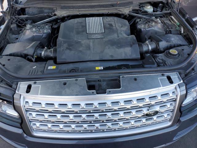 SALGS2VF1GA256890 - 2016 LAND ROVER RANGE ROVE HSE GRAY photo 11