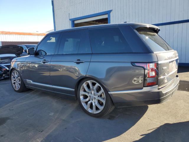 SALGS2VF1GA256890 - 2016 LAND ROVER RANGE ROVE HSE GRAY photo 2