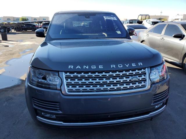 SALGS2VF1GA256890 - 2016 LAND ROVER RANGE ROVE HSE GRAY photo 5