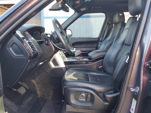 SALGS2VF1GA256890 - 2016 LAND ROVER RANGE ROVE HSE GRAY photo 7