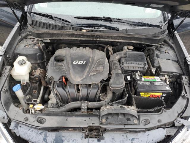 5NPEB4AC3CH484267 - 2012 HYUNDAI SONATA GLS GRAY photo 11