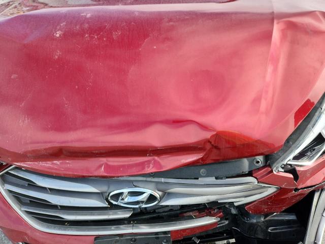 5XYZT3LB4JG513017 - 2018 HYUNDAI SANTA FE S 红色 照片 12