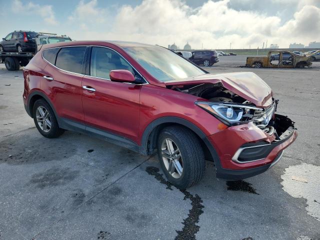 5XYZT3LB4JG513017 - 2018 HYUNDAI SANTA FE S 红色 照片 4