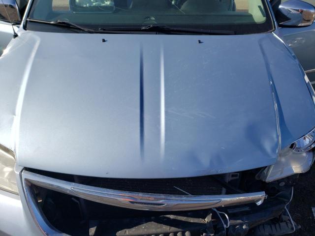 2C4RC1CG6DR660066 - 2013 CHRYSLER TOWN & COU TOURING L SILVER photo 12