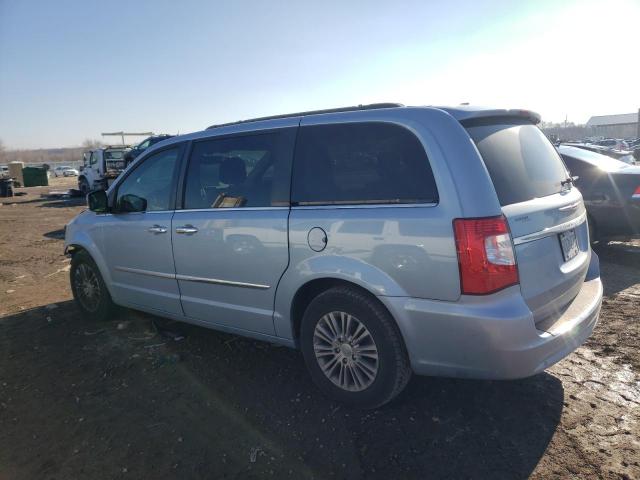 2C4RC1CG6DR660066 - 2013 CHRYSLER TOWN & COU TOURING L SILVER photo 2