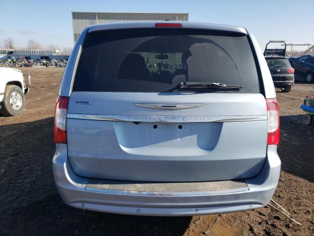 2C4RC1CG6DR660066 - 2013 CHRYSLER TOWN & COU TOURING L SILVER photo 6