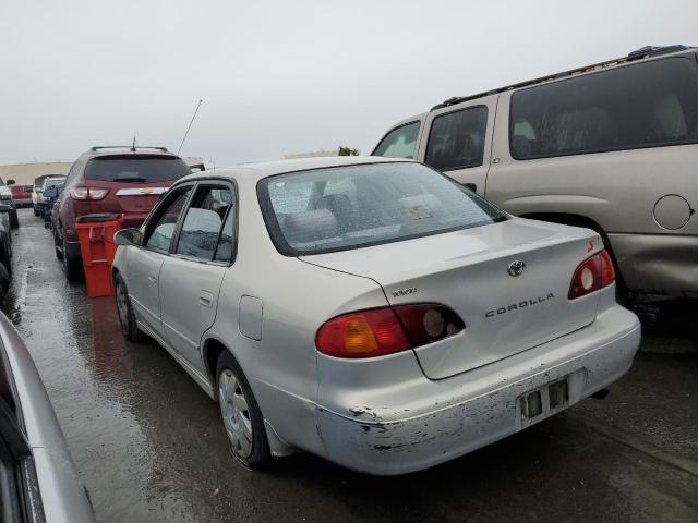 1NXBR12E41Z515523 - 2001 TOYOTA COROLLA CE SILVER photo 2