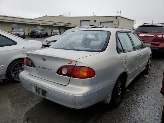 1NXBR12E41Z515523 - 2001 TOYOTA COROLLA CE SILVER photo 3