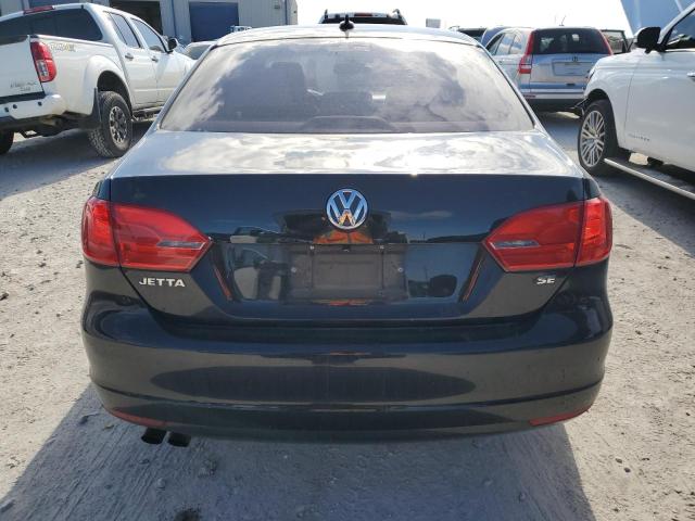 3VWD07AJ4EM227243 - 2014 VOLKSWAGEN JETTA SE BLACK photo 6