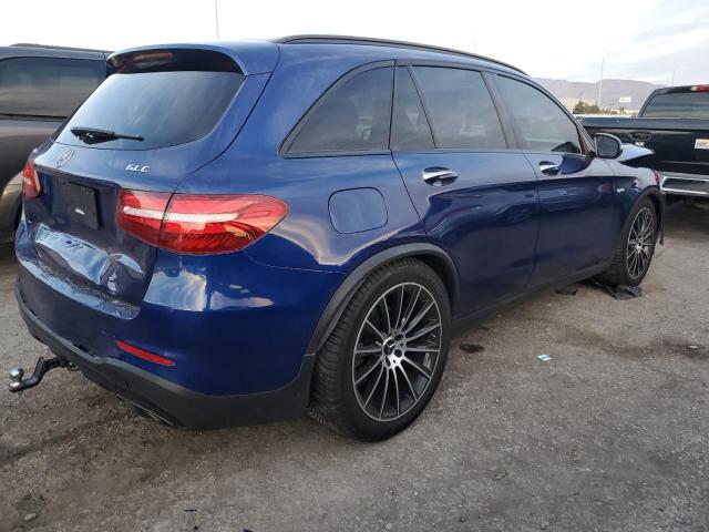 WDC0G6EB2JF439511 - 2018 MERCEDES-BENZ GLC 43 4MATIC AMG BLUE photo 3