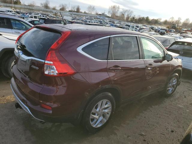 5J6RM4H59FL116687 - 2015 HONDA CR-V EX BURGUNDY photo 3