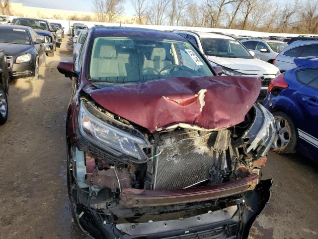 5J6RM4H59FL116687 - 2015 HONDA CR-V EX BURGUNDY photo 5