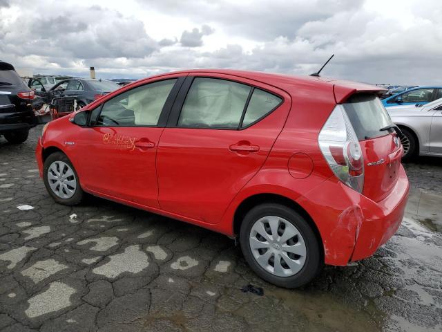 JTDKDTB34E1569568 - 2014 TOYOTA PRIUS C 红色 照片 2