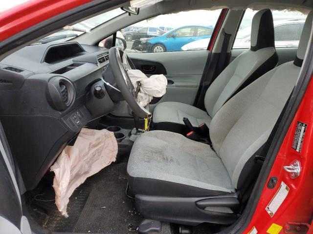 JTDKDTB34E1569568 - 2014 TOYOTA PRIUS C 红色 照片 7