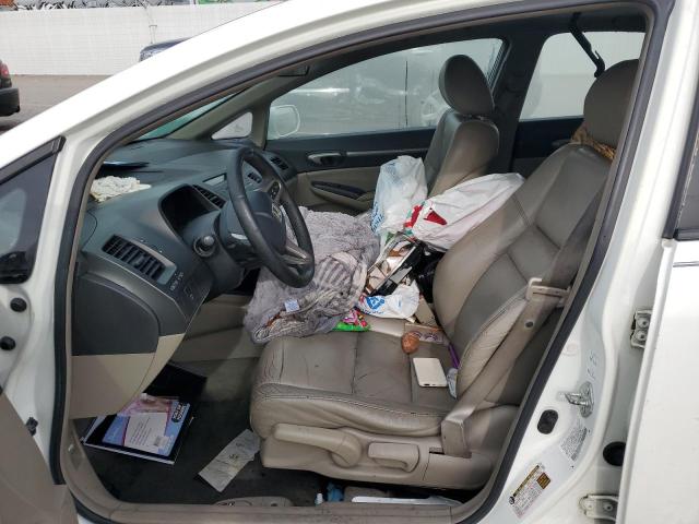 2HGFA1F95AH531812 - 2010 HONDA CIVIC EXL თეთრი ფოტო 7