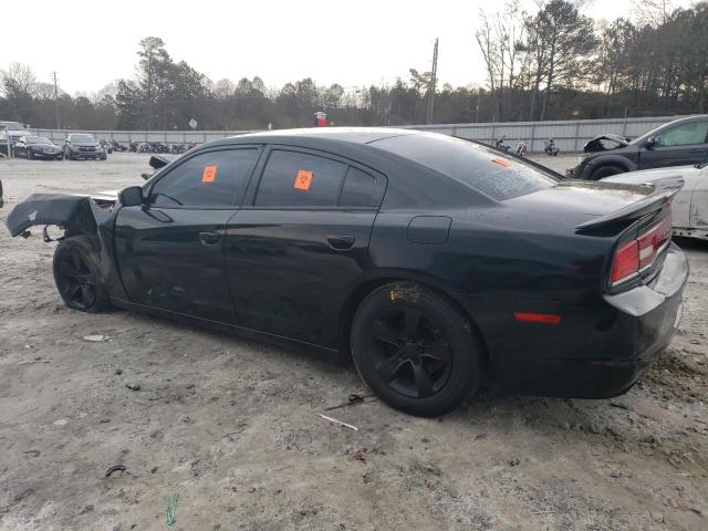 2C3CDXBG7DH543405 - 2013 DODGE CHARGER SE BLACK photo 2