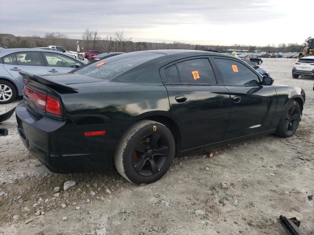 2C3CDXBG7DH543405 - 2013 DODGE CHARGER SE BLACK photo 3