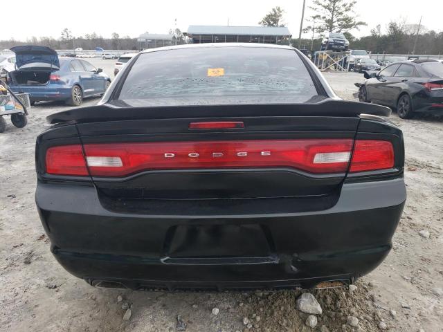 2C3CDXBG7DH543405 - 2013 DODGE CHARGER SE BLACK photo 6