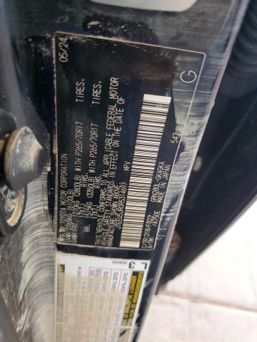 JTEEU5JR0R5314697 - 2024 TOYOTA 4RUNNER SR5 黑色 照片 12