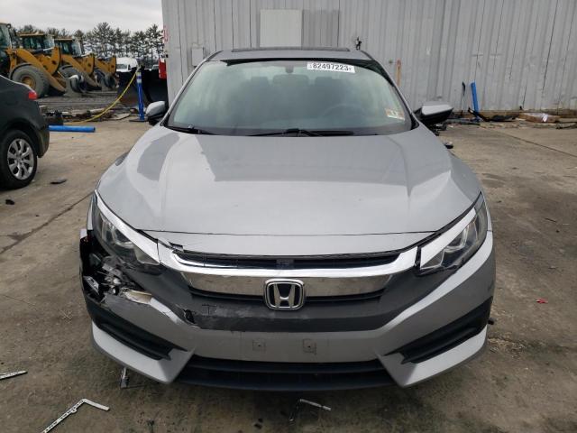 2HGFC2F74HH528425 - 2017 HONDA CIVIC EX SILVER photo 5