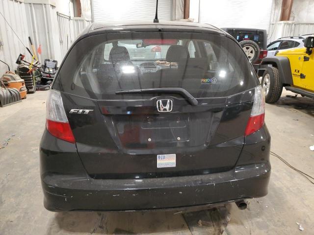 JHMGE8G39DC045858 - 2013 HONDA FIT BLACK photo 6