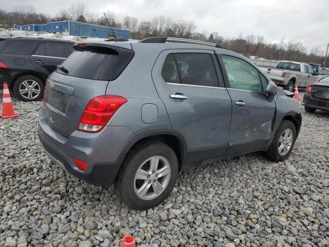 KL7CJPSB7KB784957 - 2019 CHEVROLET TRAX 1LT SILVER photo 3