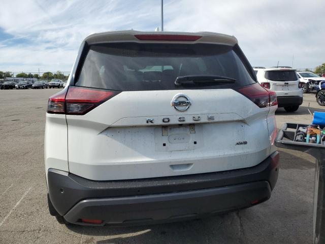 5N1AT3AB2MC847339 - 2021 NISSAN ROGUE S WHITE photo 6