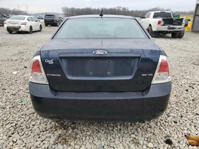 3FAHP07139R148157 - 2009 FORD FUSION SE BLUE photo 6