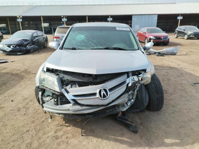 2HNYD28279H529702 - 2009 ACURA MDX SILVER photo 5