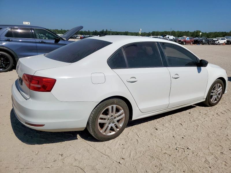 3VW2K7AJ3FM202031 - 2015 VOLKSWAGEN JETTA BASE WHITE photo 3