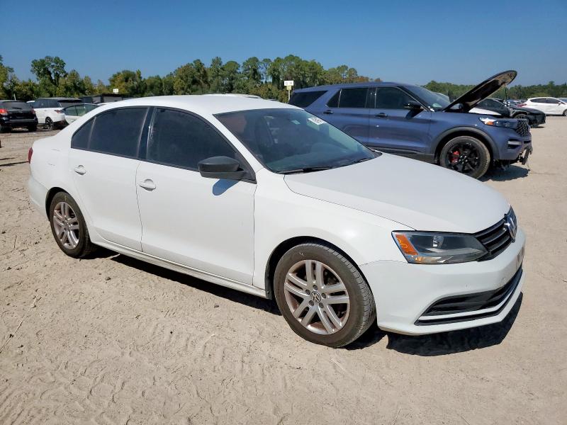 3VW2K7AJ3FM202031 - 2015 VOLKSWAGEN JETTA BASE WHITE photo 4