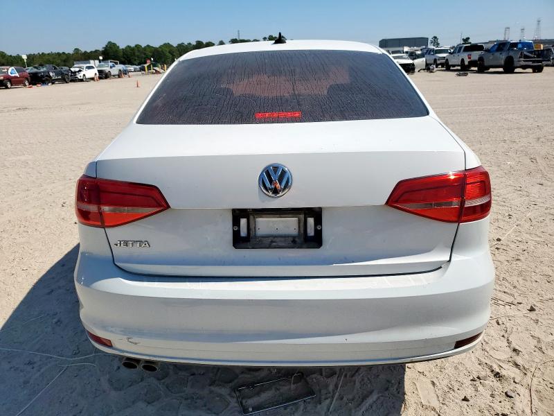 3VW2K7AJ3FM202031 - 2015 VOLKSWAGEN JETTA BASE WHITE photo 6