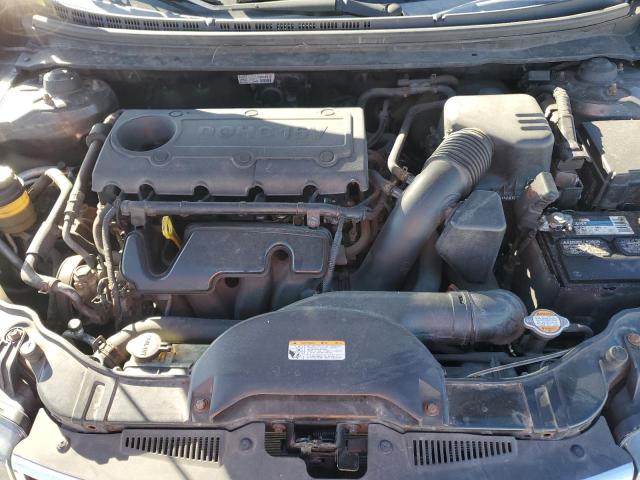 KNAFU4A29A5881837 - 2010 KIA FORTE EX CHARCOAL photo 11