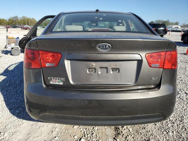 KNAFU4A29A5881837 - 2010 KIA FORTE EX CHARCOAL photo 6