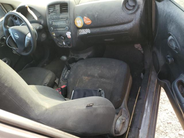 3N1CN7AP8FL853635 - 2015 NISSAN VERSA S GRAY photo 8