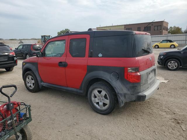 5J6YH17615L014050 - 2005 HONDA ELEMENT EX Rouge photo 2